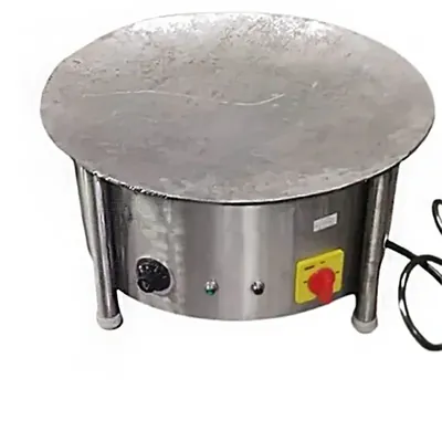 Heavy Duty 24 Inch Electric Pav Bhaji 5 mm Thick Tawa With Stainless Steel Body