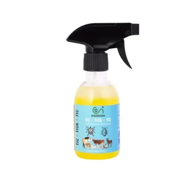 CHIMERTECH Tic Tick Tic (Reagent Only), 1000 ml Quantity, for Removing and Controling Tick Infestations on Livestock