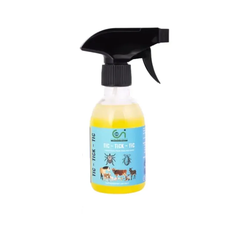 CHIMERTECH Tic Tick Tic (Reagent Only), 1000 ml Quantity, for Removing and Controling Tick Infestations on Livestock