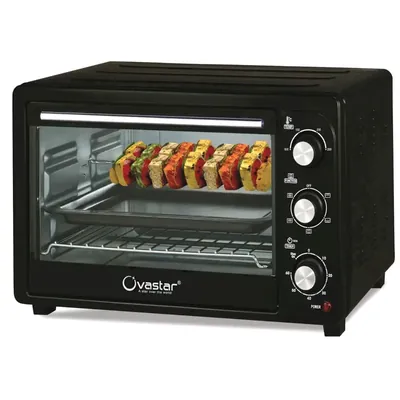 Ovastar Owtg-753 Oven Toaster, Griller with Rotisserie, 32 Litre Capacity
