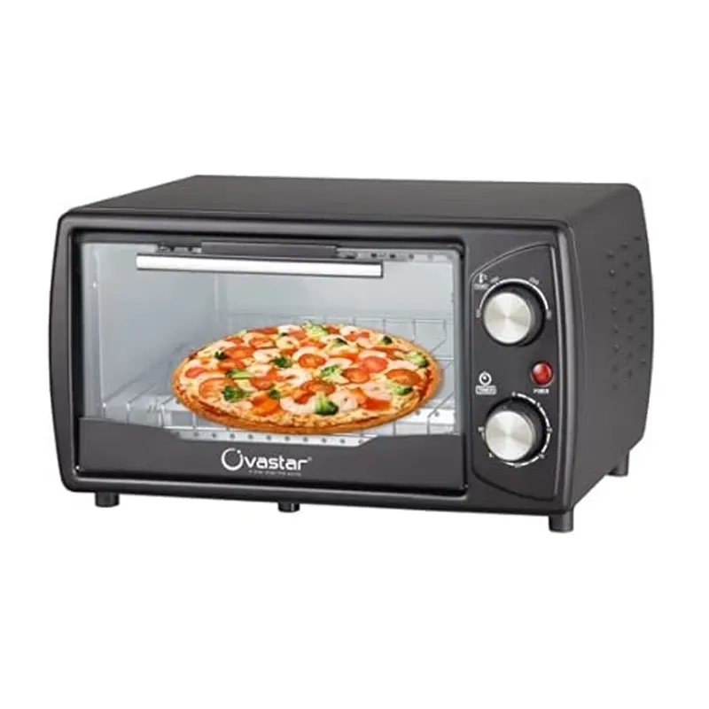 Ovastar (OWTG, 708) Oven Toaster Griller with Extended Back 9 Inch Pizza, with 12 Litre Capacity