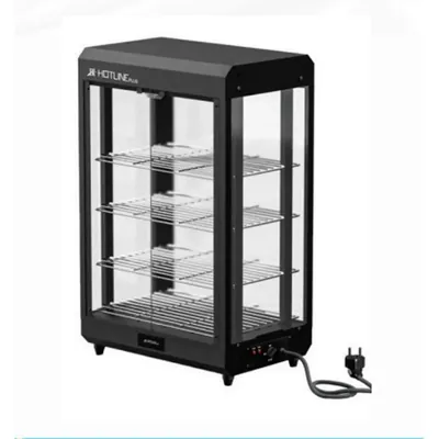 HOTLINE PLUS 100 Litre Electric Stainless Steel Tower Hot Showcase, 700 W