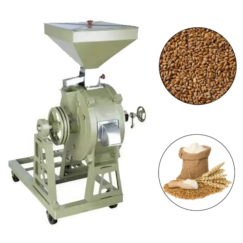 Commercial 14 Inch (350 mm) Stone Type TP Flour Mill/Atta Chakki 35 kg/hr With Motor (Vertical)