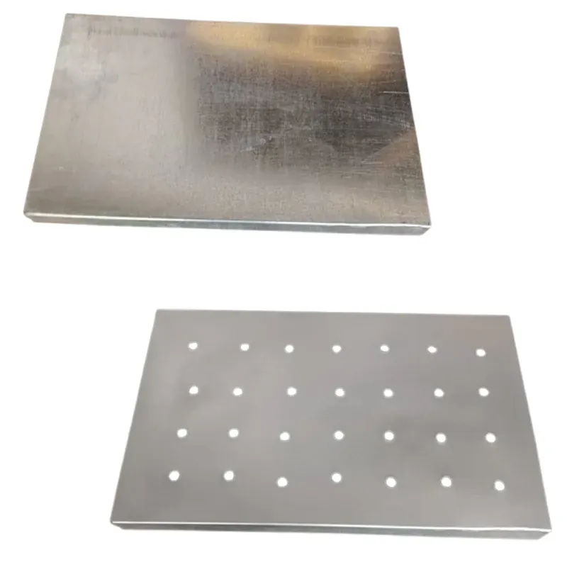 Combo of Top and Bottom Tray Set for Heavy Duty 10 x 16 Inch Gas Operated Pizza Oven