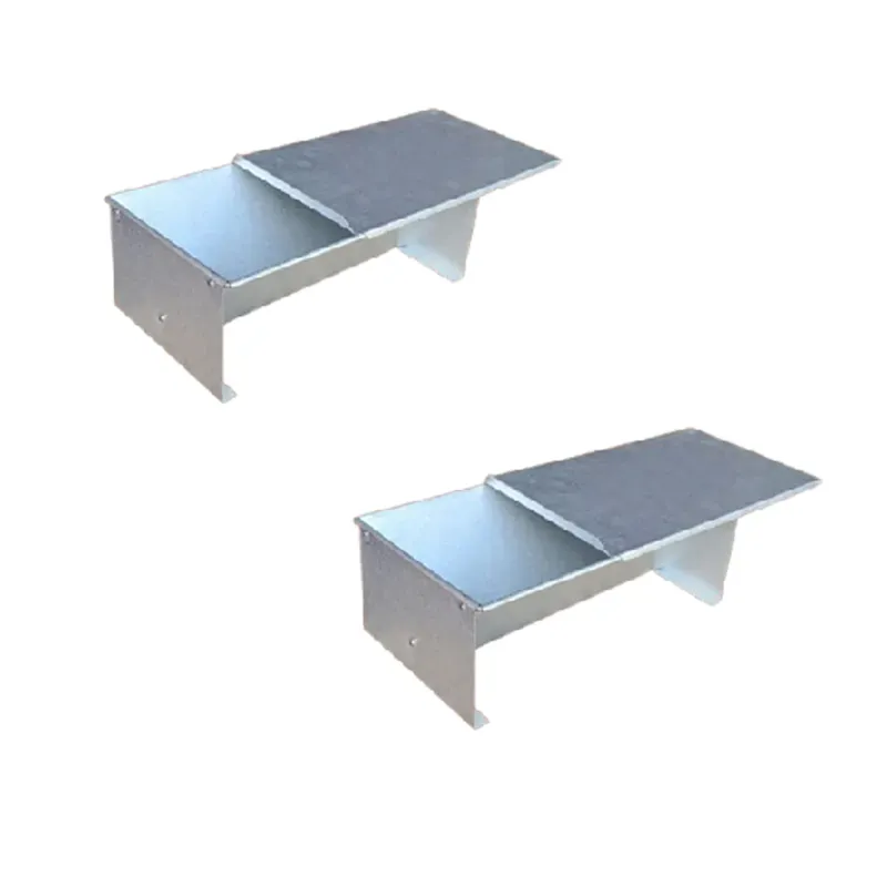 Aluminium 6 x 8 x 5 Inch V- Shape Triangle Bread Mould for Bakery Use (Pack-2 Pcs)