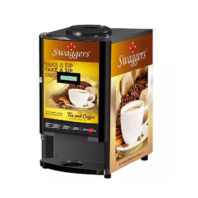 Fully Automatic 3 Lane 2000 W Coffee Vending Machine with One-Touch Operation For Coffee, Masala Tea, Hot Chocolate/Soup