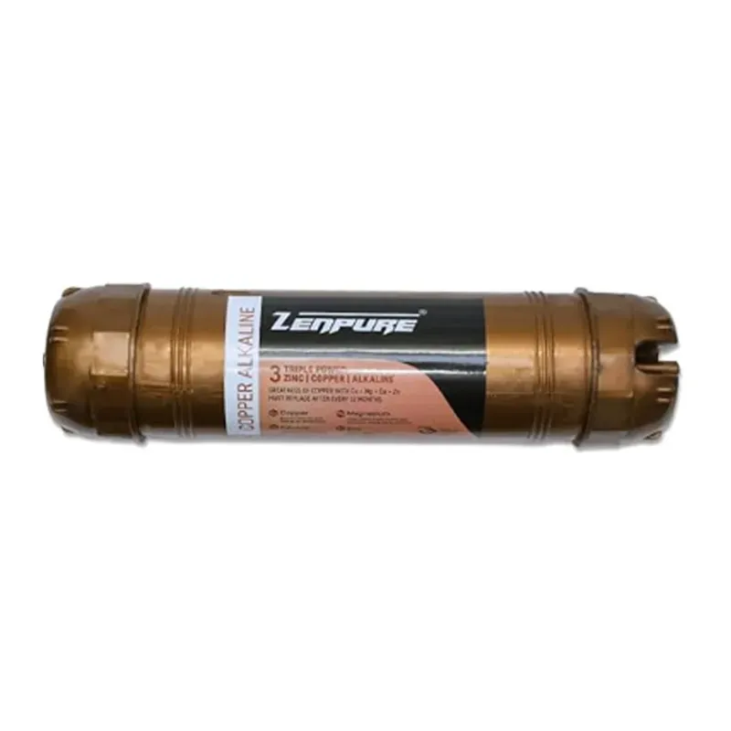 ZENPURE 3 in One Triple Power Copper, Zinc, Alkaline Filter