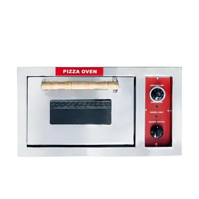 Heavy Duty 8 x 12 Inch Indian Electric Pizza Oven for 2 Pizza, 1600 W