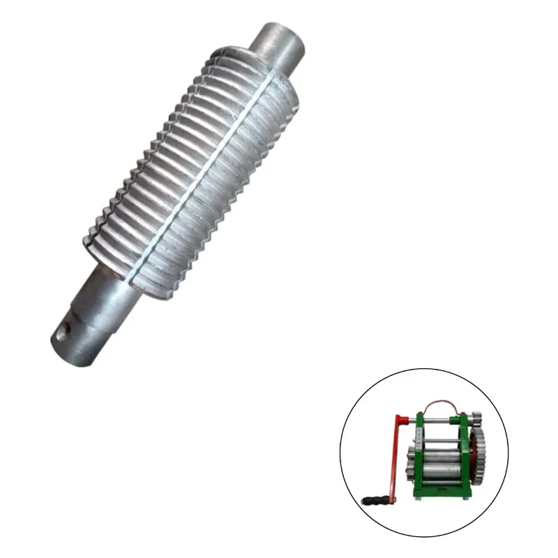 Stainless Steel Up Roller for Manual Sugarcane Juicer Machine, Length 198 mm