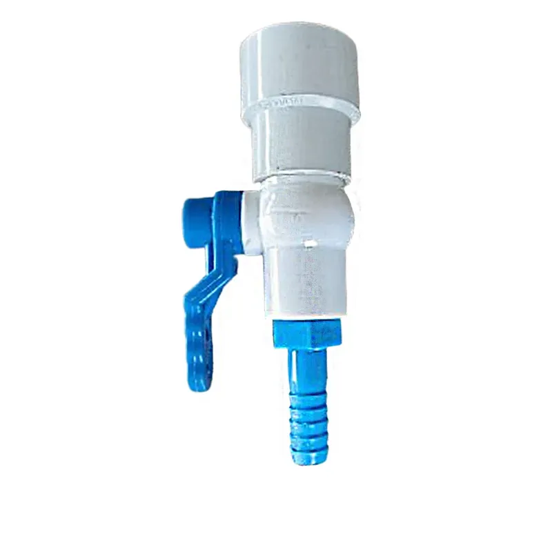 Vacuum Valve (Cock) for Milking Machine, 7 x 4 x 13 cm, PVC Plastic