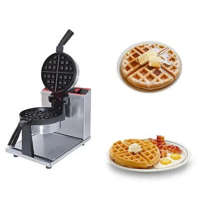 AKASA RWM 8 DIGI Rotary Digital Waffle Maker Machine, 8 Inch Circular- 1 Waffle, 1000 W