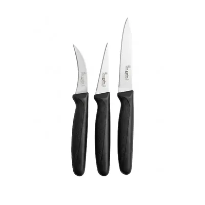 Smart Chef (AS00105-06) Stainless Steel Paring Knife, 3 pieces Set (Vegetable Carving Set) for Peeling, Intricate Work