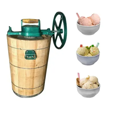 Manual 8 Litre Kothi Ice Cream Machine