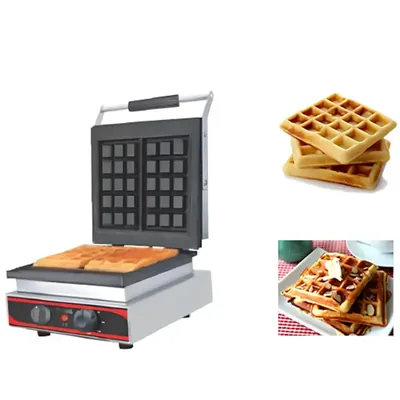 AKASA WM 11 Rectangular Waffle Maker Machine 7 x 4 Inch, 2 Waffle, 1600 W