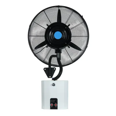 27 Inch Wall Mounted Mist Fan With 10 Litre Water Tank For Providing Cooler Air Circulation