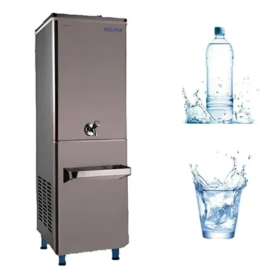 Voltas 15/40 FSS Stainless Steel Electric Water Cooler, 40 Litre Storage Capacity