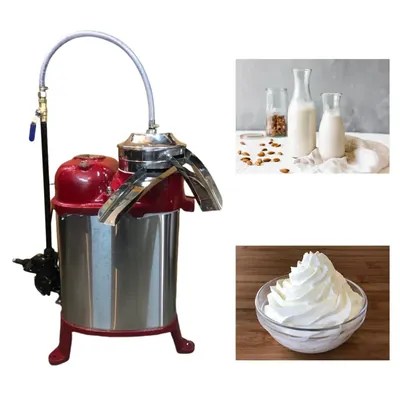 0.5 HP Heavy Duty 800 LPH Electric Pump Operated Milk Cream Separator