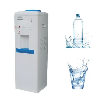 USHA Laguna Hot, Normal & Cold With Floor Standing Bottled Water Dispenser, 230 V/1Ph, ABS Plastic
