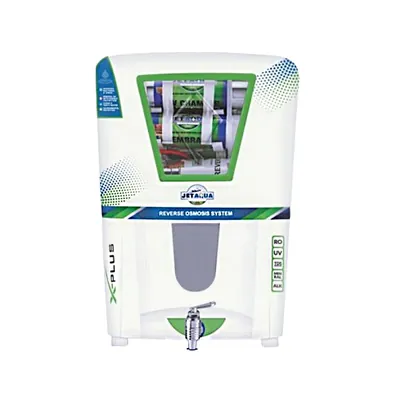 JetAqua 10-12 Litre/hr White Alkaline X Plus (RO + UV + UF) Water Purifier