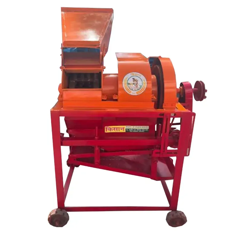 Wheat Thresher Machine With 2 HP Motor and Without Wheel, For Domestic or Small Commercial Connections
