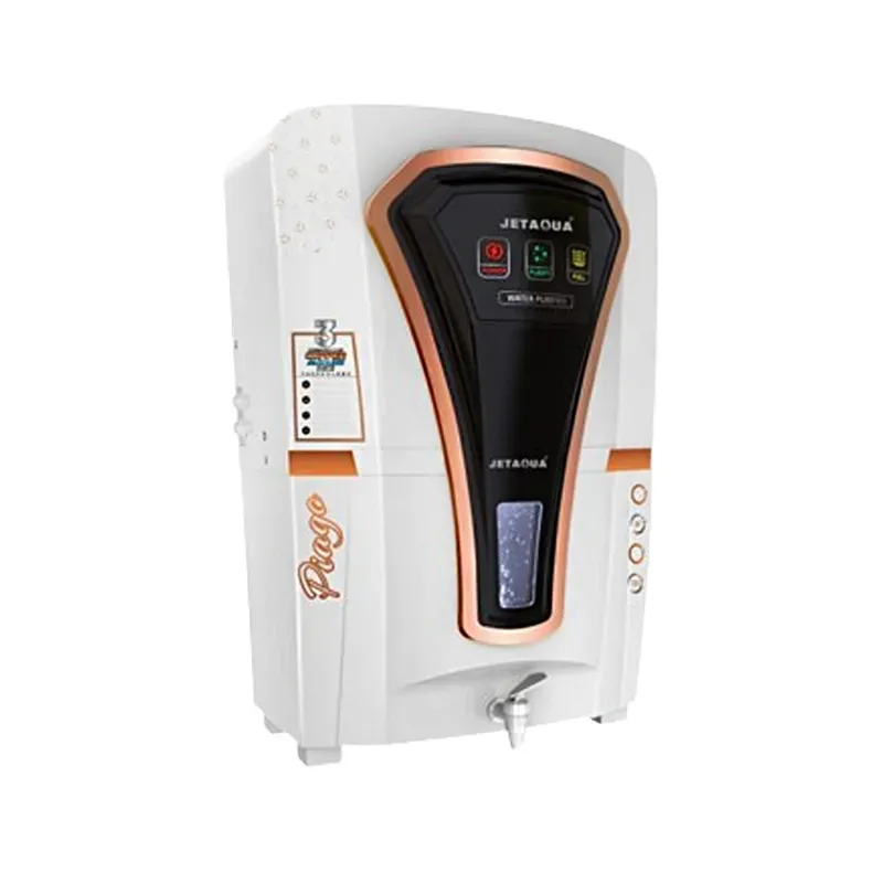 JetAqua White Black Piago 10-12 Litre/hr (RO + UV + UF) Water Purifier