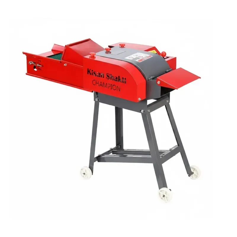 Champion Model Chaff Cutter With Mild Steel Body and 1100-800 kg/hr Cutting Capacity, Without Motor