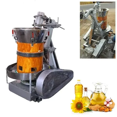 Commercial 10-15 kg Wooden Cold Press Oil Expeller Machine with 3 HP Motor