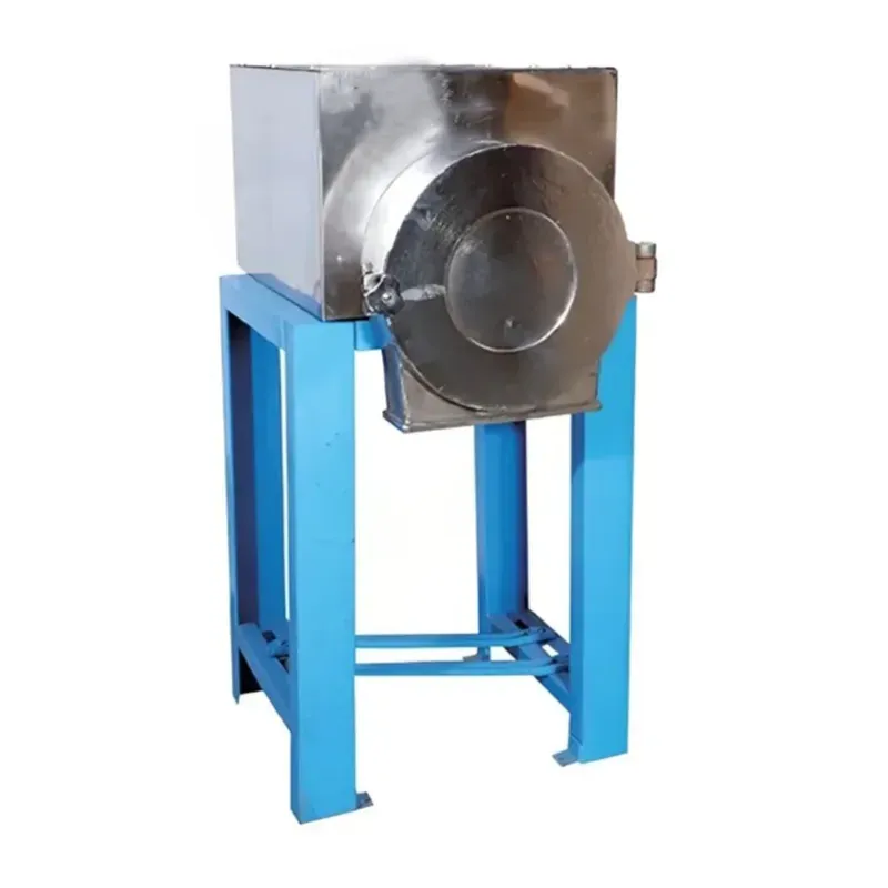 Semi-Automatic 9 Inch SS Body Flour Mill/Pulverizer Machine/Masala Grinder Without Motor
