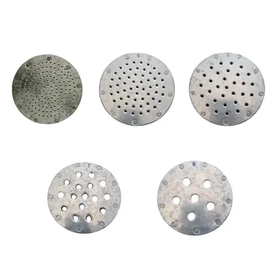 Bhavnagri Gathiya Making Jali No. 4, 5, 6, 7, 8 (Pack of 5)