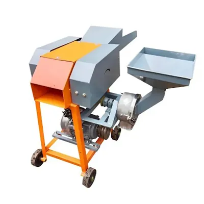 HARI OUM 3 in 1 Chaff/Chara Cutter, Pulverizer & Atta Chakki With 3 HP Motor & 1 Year Warranty