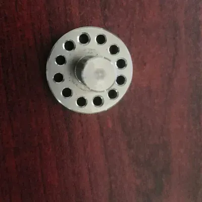 12 Holes Pola Making Die For Rice Corn Puffed Snack Food Extruder Machine with Barrel Screw, Without Motor and Stand