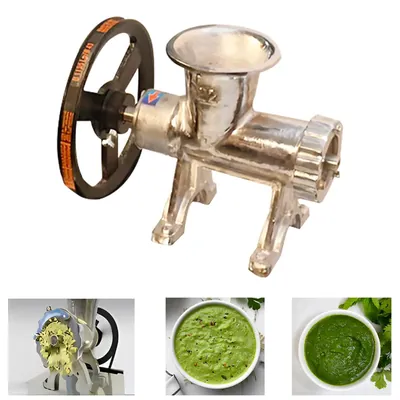 Commercial Semi-Automatic 1 HP Chutney Machine, Without Motor and Stand