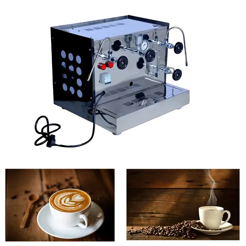 Heavy Duty Double Heater 16 Inch Electric Coffee Machine Without Autocut