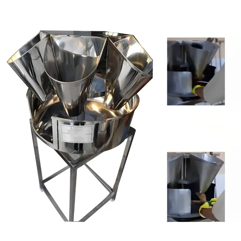 Commercial Stainless Steel Body Chicken Cutting Cone Machine, 5 Birds