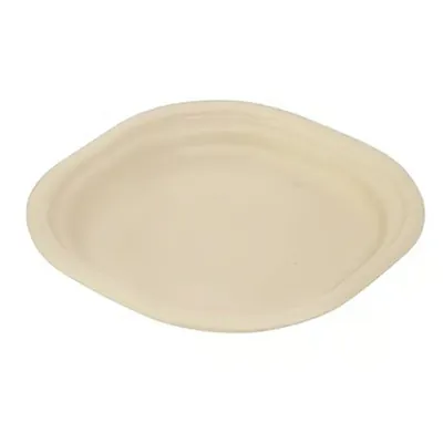 7 Inch, Chuk 100% Biodegradable Plates for Parties and Family Events (Pack-50 Pcs)