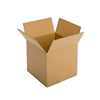 Brown 3 Ply Corrugated Packaging Box (4 x 4 x 4 Inch)(Pack-25 Pcs)
