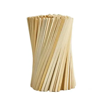 HORECA 1000pcs, 4.4 Inch (110 mm) Coffee Stirrer Sticks, Disposable Birchwood Tea & Beverage Stirrer