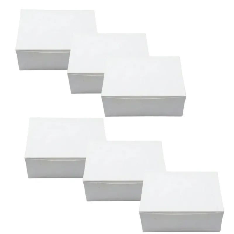 100 Pcs, 7 x 5 x 3 Inch Cake Box Ideal for Bakeries, Cake Shops, Cafes and Takeaway