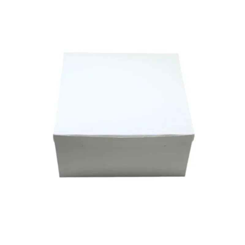 100 Pcs, 8 x 8 x 4 Inch Cake Box For Mini cakes, Pastries, Ideal for Bakeries, Cake Shops, Cafes and Takeaway