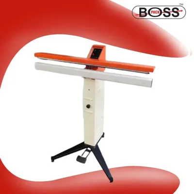 BOSS PACK Impulse Type 5 mm Sealing Width Foot Sealer of 12 Inch Sealing Length (Economy Model)