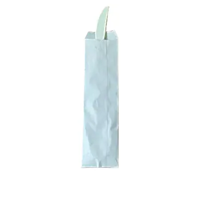 6.5 Inch (165 mm) Eco-Friendly Cornstarch Knife with Paper Pouch Compostable and Ideal for Events & Home (Pack-Pack of 100 Pcs)