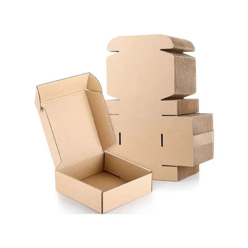 5 x 5 x 2 Inch 3 Ply Brown Corrugated Packaging Boxes for Packaging (Pack-25 Pcs)