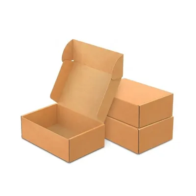 6 x 3 x 2 Inch 3 Ply Corrugated Cardboard Mailer Box For Packing, Moving, Shipping, Gifting, Multi Propose Use (Pack-25 Pcs)