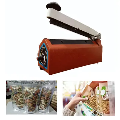 8 Inch Impulse Type Hand Sealer With 1.5 mm Sealing Width