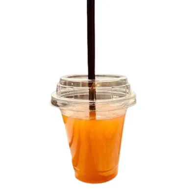 250 ml Cup with High Flat Lid for Mousse, Desserts, Ice Cream, Muffins Serving and Takeaway (Pack-50 Pcs)