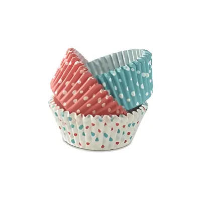 POCHEON 6 Inch Top Dia Paper Cupcake Liners for Indoor and Outdoor Events (Pack of 100)