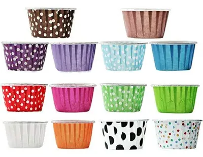 3000 Pcs, 100 g Colorful Curl Cup Paper Liner Muffin Cases for Holiday/Parties/Wedding/Anniversary