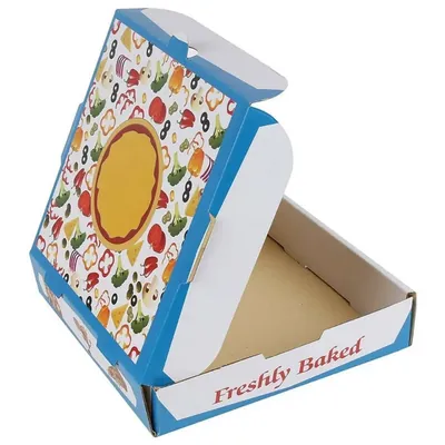 6 Inch, Disposable White Generic Pizza Boxes for Picnic, Travel (Pack of 500 Pcs)