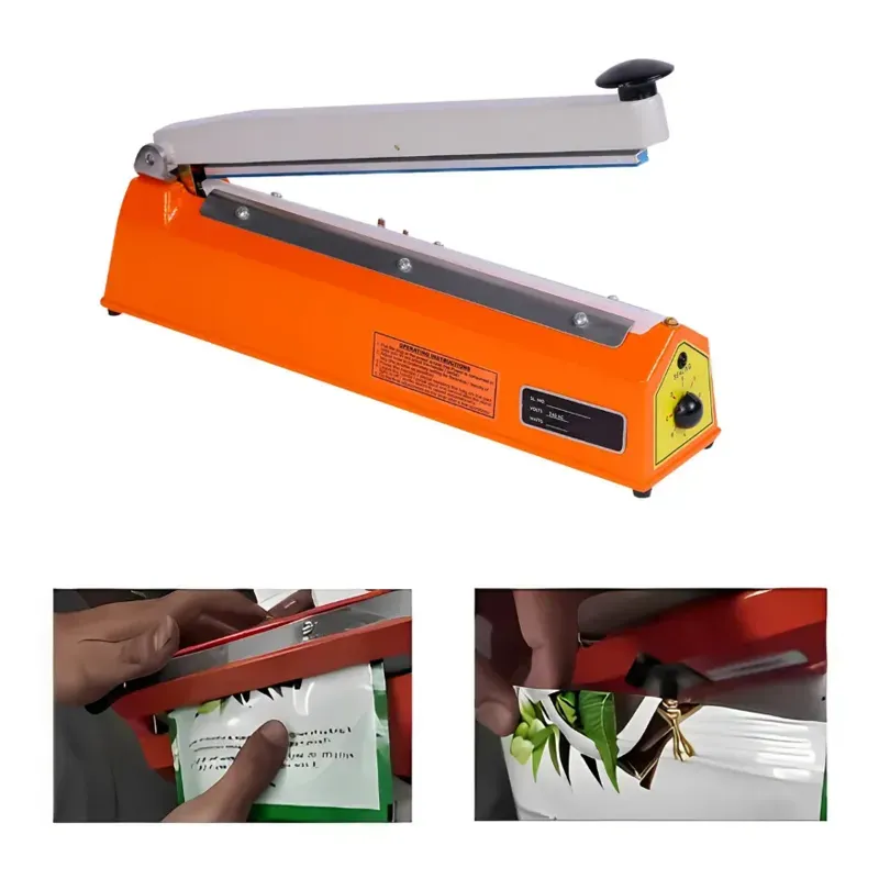 Impulse Type 12 Inch Tabletop Hand Sealer for Pouch Sealing