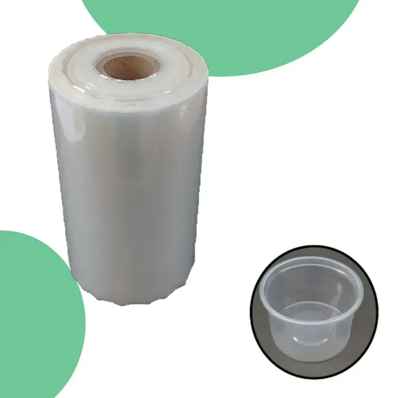 200 m, 123 mm Width Plastic Sealing Roll for Cup, Glass Sealing